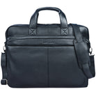 Schwarze Leder Businesstasche fürs Büro Laptopfach