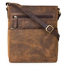 "Kian" Bolso de Cuero Vintage para Hombre Pequeño y Estiloso