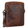 "Sergio" Bolso de Cuero para Hombre Mediano Bandolera Elegante