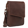 „Fridolin“ Pequeño Bolso De Cuero Para Hombre Vintage Bandolera