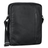 "Sergio" Bolso de Cuero para Hombre Mediano Bandolera Elegante