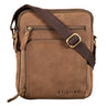 „Darius“ Bolso Para Hombre De Cuero - Tres Compartimentos Principales