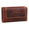 "Ira" Cartera Mujer Cuero Con Protección RFID Estilo Vintage Elegante