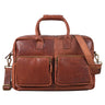 Segunda opción "Henri" Bolso para portátil de 15 6” de piel vintage