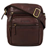 "Fabian" Bolsa de Cuero para Hombro Pequeña Tablet 9.7" Hombre y Mujer