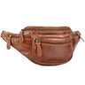 "Eliah" Riñonera o bolsa de cuero vintage