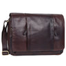 "Erik" Bolso Vintage De Cuero Marrón Para Laptop 15 6 Pulgadas