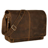 "Alex" Bolso Vintage De Cuero Unisex Para Negocios Hombres Y Mujeres