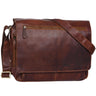 "Jan" Bolsa De Cuero Para Laptop 15,6" Para Hombre Y Mujer De Hombro