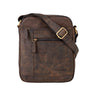 "Diego" Bolsa Vintage de Cuero para Hombre Pequeña para 9.7 Pulgadas