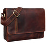 "Davis" Bolso Messenger de Cuero 13 Pulgadas