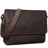 Segunda opción "Lonzo" Bolso de hombro de piel vintage