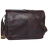 "Alex" Bolso Vintage De Cuero Unisex Para Negocios Hombres Y Mujeres