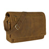 "Jan" Bolsa De Cuero Para Laptop 15,6" Para Hombre Y Mujer De Hombro