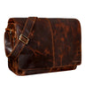 "Alex" Bolso Vintage De Cuero Unisex Para Negocios Hombres Y Mujeres