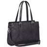 "Evelina" Elegante Shopper de Piel para Mujer Grande 15,6-16 Pulgadas