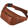 "Adelmo" Riñonera Hombre Piel Vintage