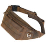"Adelmo" Riñonera Hombre Piel Vintage
