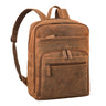 "Quinten" Piel Mochila Portatil 16 Pulgadas Hombres Macuto Grande Mujeres