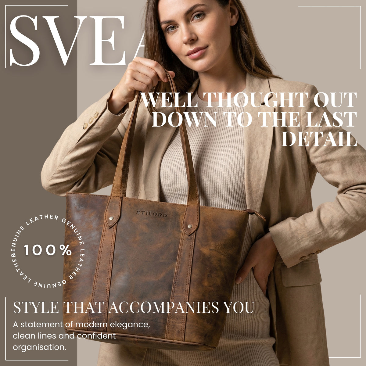 genuine leather handbags for women brown