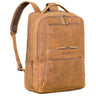 "Laurenz" Mochila Hombre Piel XL 15,6-17,3 Pulgadas con Compartimento Tablet