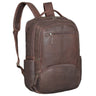 Aljoscha" Mochila Cuero Hombre Grande Business  15.6 - 17,3 Pulgadas