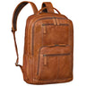 "Laurenz" Mochila Hombre Piel XL 15,6-17,3 Pulgadas con Compartimento Tablet