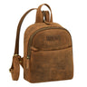 "Kiana" 2-in-1 Mochila Cruzada Bolso Bandolera para Mujer Cuero Vintage