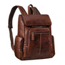 "Giacomo" Mochila de Cuero para Portátil de 13 - 14 Pulgadas Hombre y Mujer