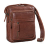 "Ivano" Bolso Pequeño Cuero Para Hombre Para Tablet De 10,9 Pulgadas