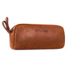 "Dale" Vintage  Estuche de Piel Auténtico para Trabajo, Universidad, Escolar