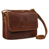 "Elina" Elegante Bolso Bandolera Piel Mujer
