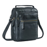 "Lazzaro" Bolso Pequeño de Hombre Piel Bandolera para Tablet de 10,9 Pulgadas