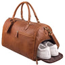"Jermaine" Bolsa de Viaje en Cuero Grande Hombres y Mujeres