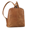 "Calla" Mochila de Cuero Señoras Pequeña Elegante