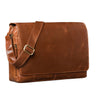 "Reinhold" Vintage Maletin Piel Hombre Grande 15,6-16 Pulgadas