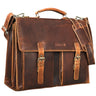 "Detroit" Maletín Piel Hombre Bolsa Ordenador Portatil 16 Pulgadas