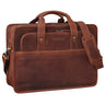 "Paolo" Bolso De Trabajo Para Hombre Cuero Maletín Grande porta Laptop 15,6"
