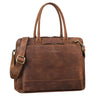 "Nola" Shopper Bolso de Cuero Mujer Grande Maletín para Laptop 13,6
