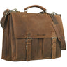 "Detroit" Maletín Piel Hombre Bolsa Ordenador Portatil 16 Pulgadas