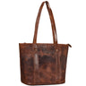 "Svea" Bolso Shopper Cuero Mujer Tamaño Mediano para Portátil de 14 Pulgadas