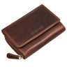 "Beverly" Cartera Vintage Cuero Mujer Tamaño Medio Piel Auténtica