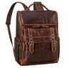 "Gian" Mochila de Cuero para Hombre y Mujer - compartimento para portátil 16"