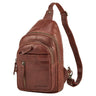 "Montego" 2 En 1 Grande Bolso Pecho Hombre de Piel Genuino