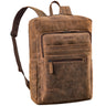 "Gilbert" Mochila Grande Cuero Hombre y Mujer Portátil 15 - 16 Pulgada