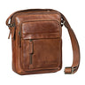 "Ivano" Bolso Pequeño Cuero Para Hombre Para Tablet De 10,9 Pulgadas