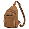 "Montego" 2 En 1 Grande Bolso Pecho Hombre de Piel Genuino