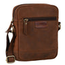 "Brian" Bolsa Vintage de Cuero para Hombro Pequeña Messenger