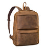 "Erin" Mochila Cuero Grande Hombre y Mujer Portátil 15 - 16 Pulgadas