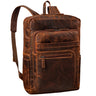 "Gilbert" Mochila Grande Cuero Hombre y Mujer Portátil 15 - 16 Pulgada